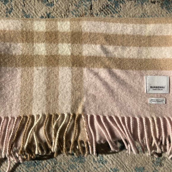 Burberry Accessories - Burberry - Classic Check Cashmere Scarf